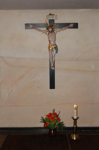 Kruzifix im hinterne Bereich der Johanneskirche
