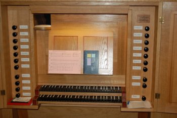 Orgel Spieltisch